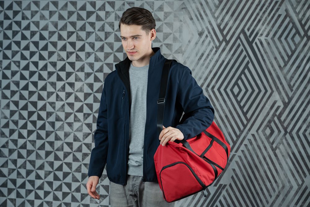 Сумка дорожная urbanPulse, красная — изображение 24