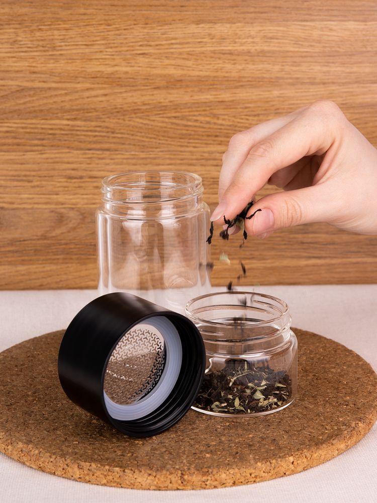 Бутылка для заваривания Cultivar, черная — изображение 8