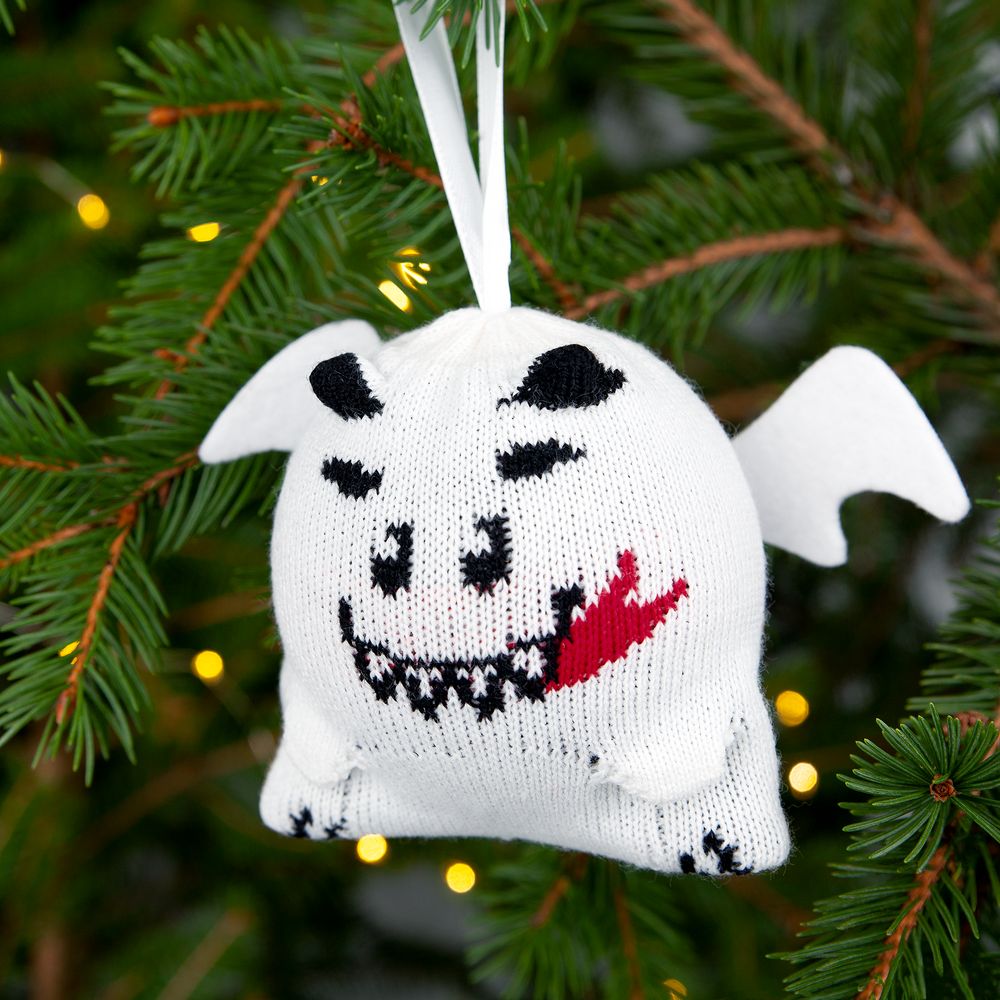 Елочный шар «Дракон», белый — изображение 6