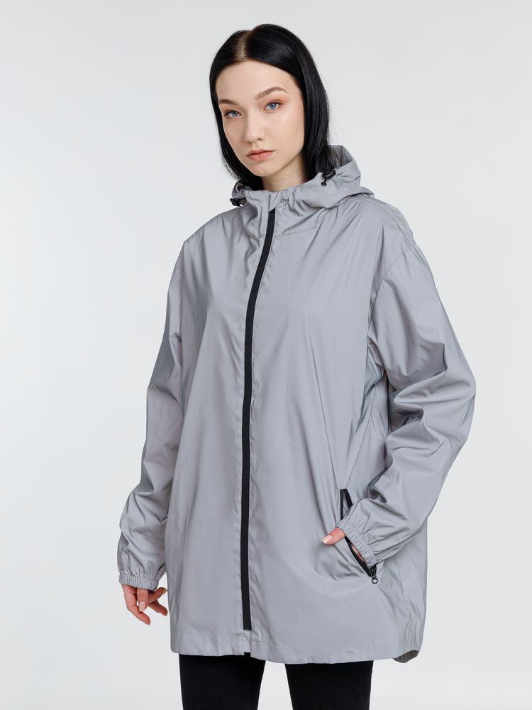 Парка Manifest из светоотражающей ткани, серая — изображение 16