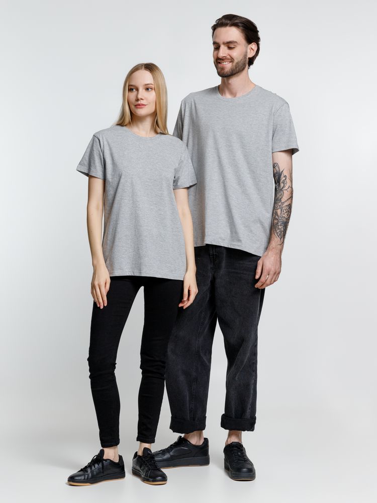 Футболка унисекс Ankara, серый меланж — изображение 13