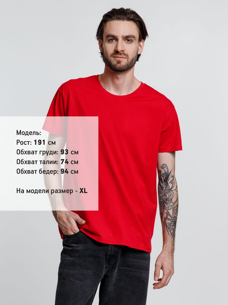 Футболка унисекс Ankara, красная — изображение 5