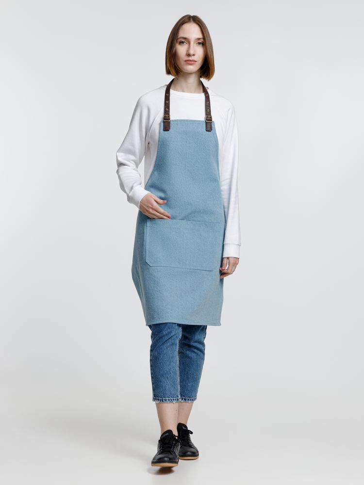 Фартук Denim Team, голубой джинс — изображение 7