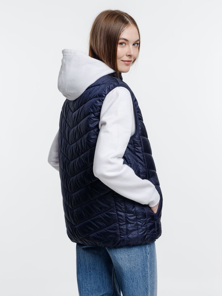 Жилет с подогревом Thermalli Valmorel, темно-синий — изображение 16