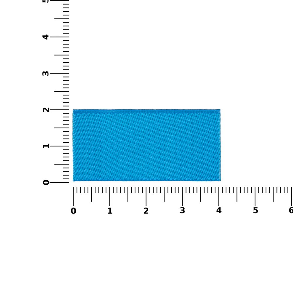 Лейбл тканевый Epsilon, XXS, голубой — изображение 4