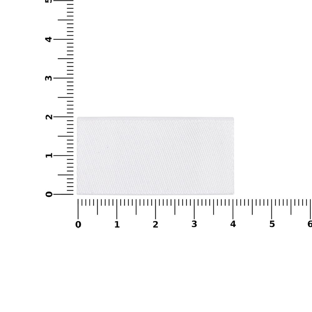 Лейбл тканевый Epsilon, XXS, белый — изображение 4