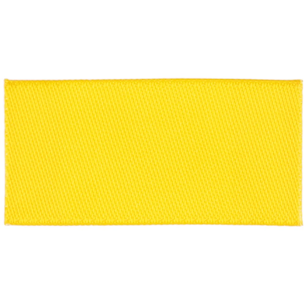 Лейбл тканевый Epsilon, XXS, желтый