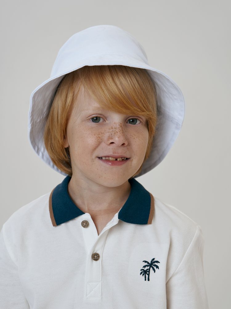 Панама детская Challenge Kids, белая — изображение 6