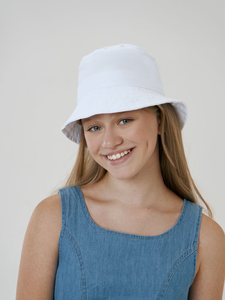 Панама детская Challenge Kids, белая — изображение 5