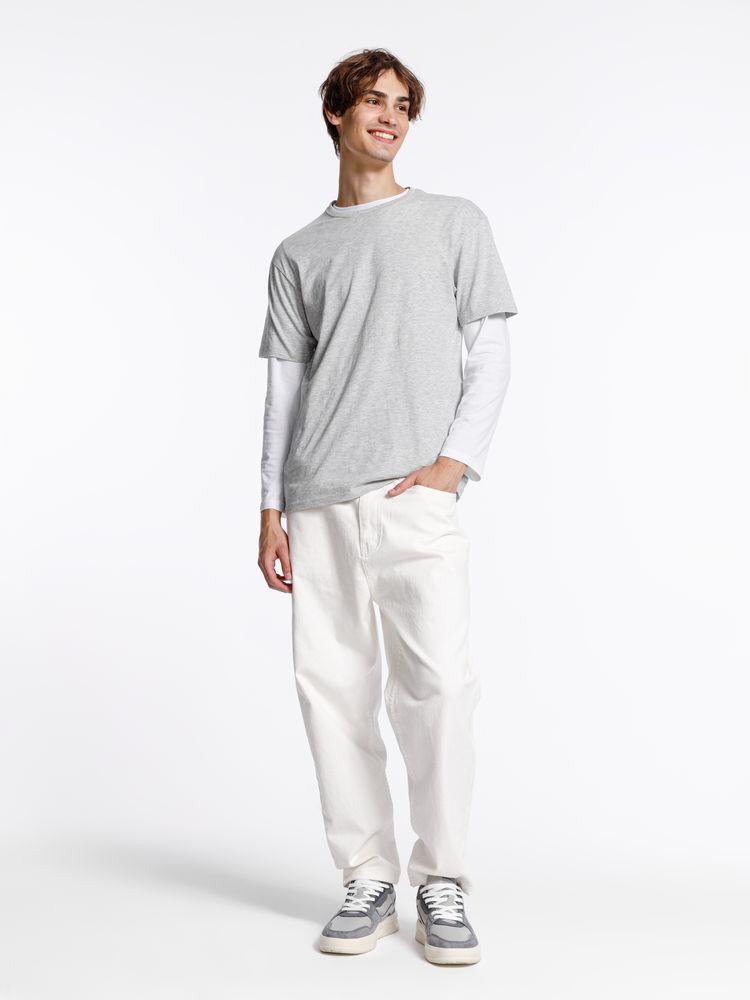 Футболка унисекс Streetwise, серый меланж — изображение 9