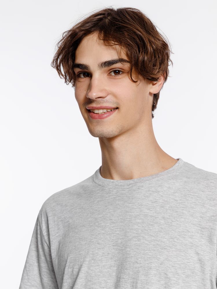 Футболка унисекс Streetwise, серый меланж — изображение 8