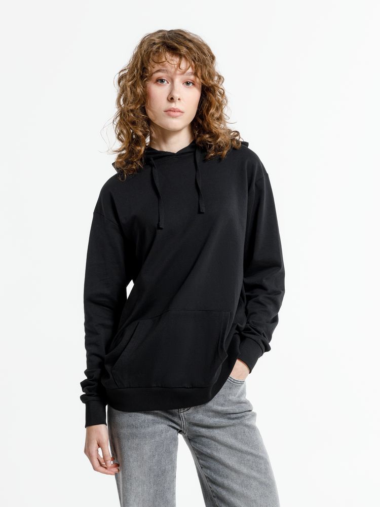 Худи унисекс Westray, черное — изображение 9