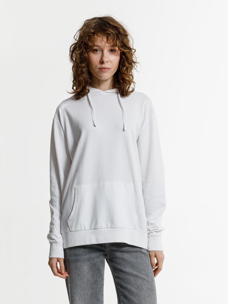 Худи унисекс Westray, белое — изображение 14