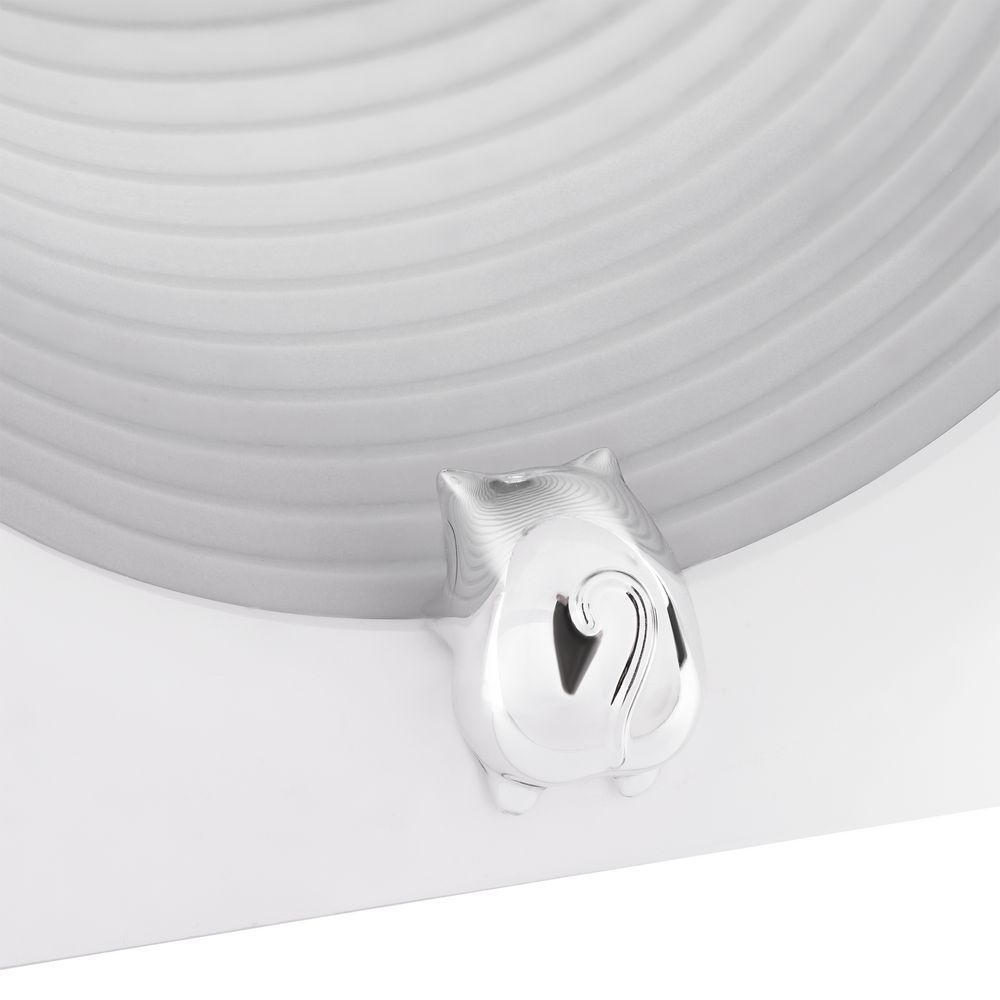 Bluetooth-колонка с подсветкой Volumetric, белая — изображение 9