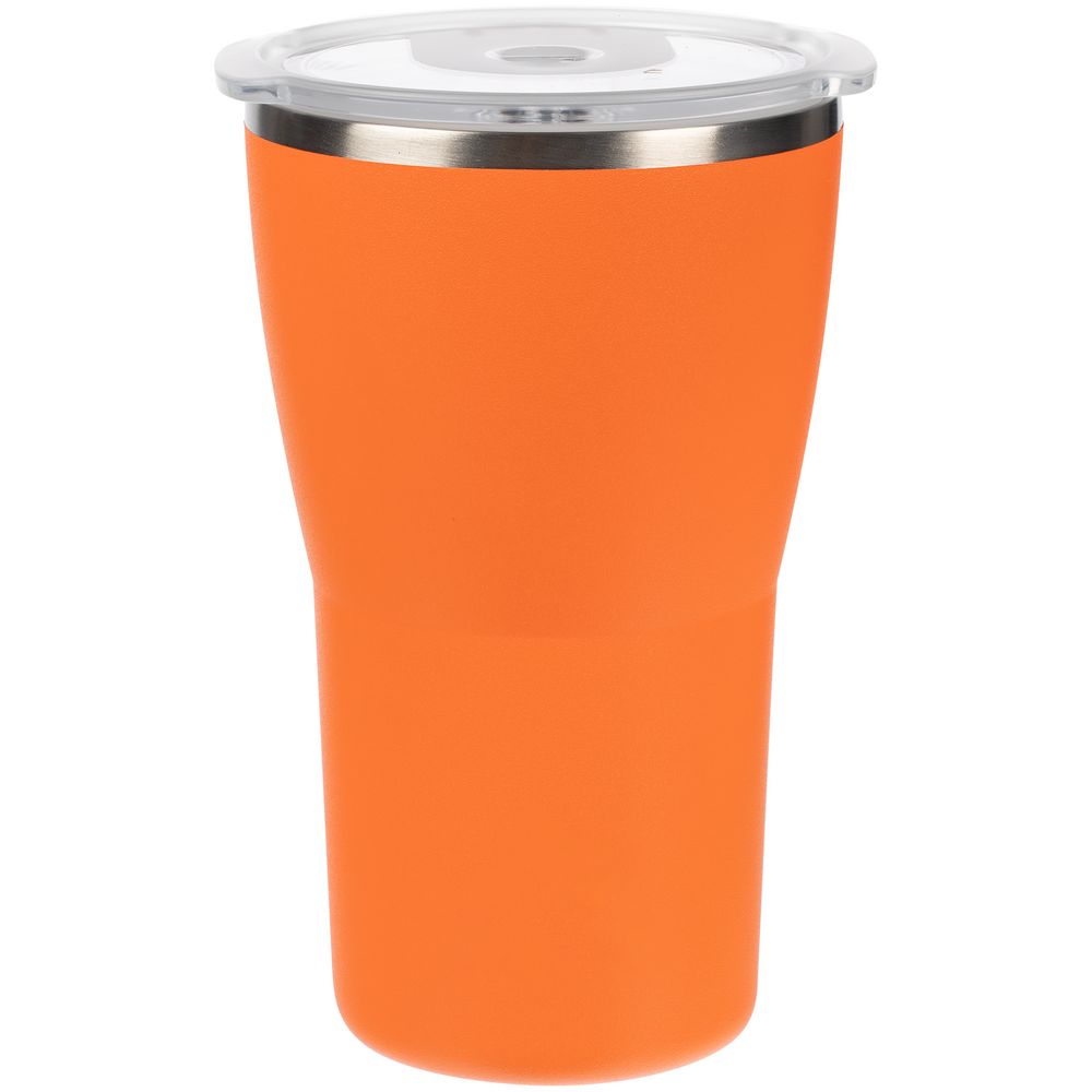 Термостакан Sapporo без логотипа, оранжевый — изображение 4