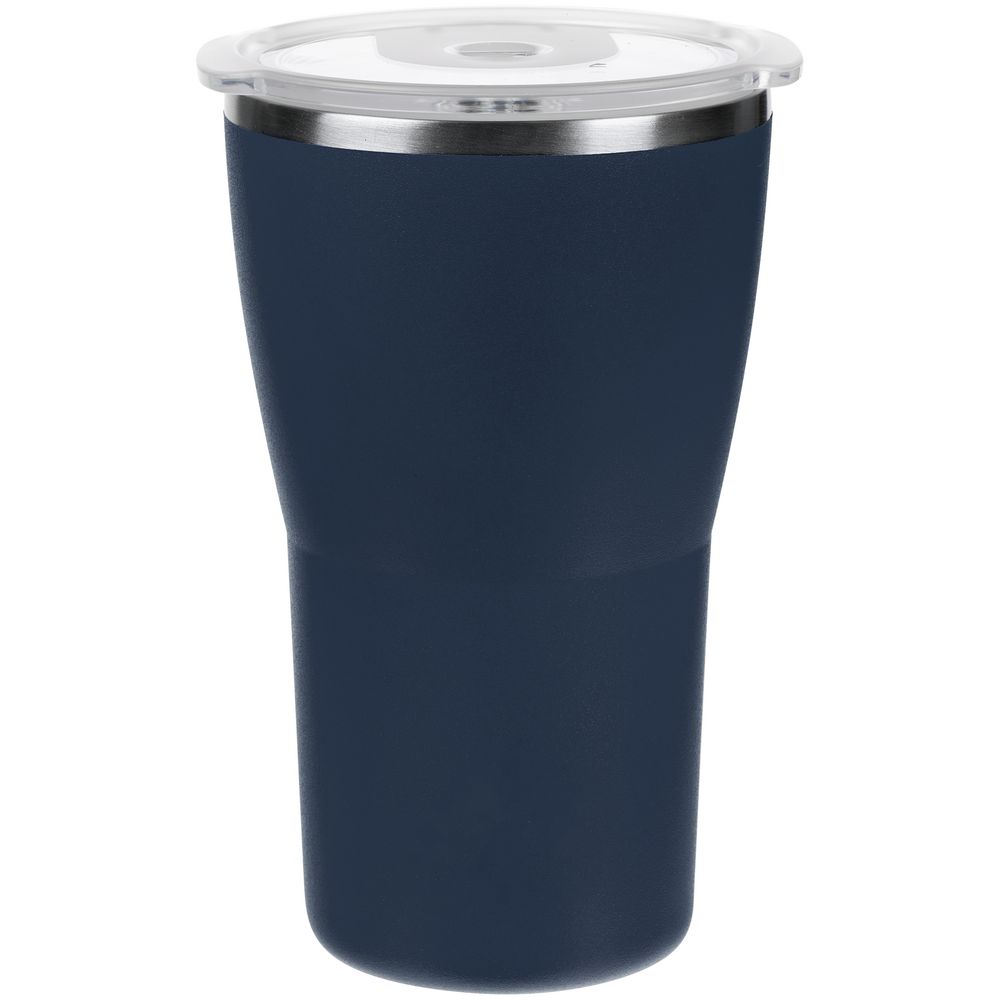 Термостакан Sapporo без логотипа, темно-синий — изображение 4