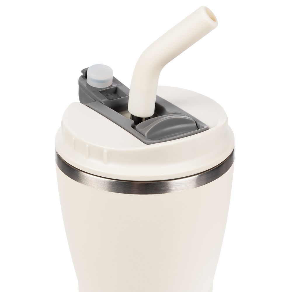 Термостакан Sapporo без логотипа, белый — изображение 9