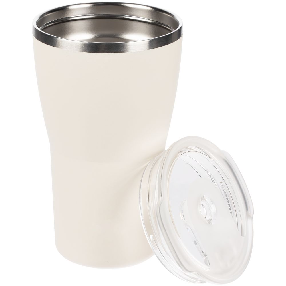 Термостакан Sapporo без логотипа, белый — изображение 5