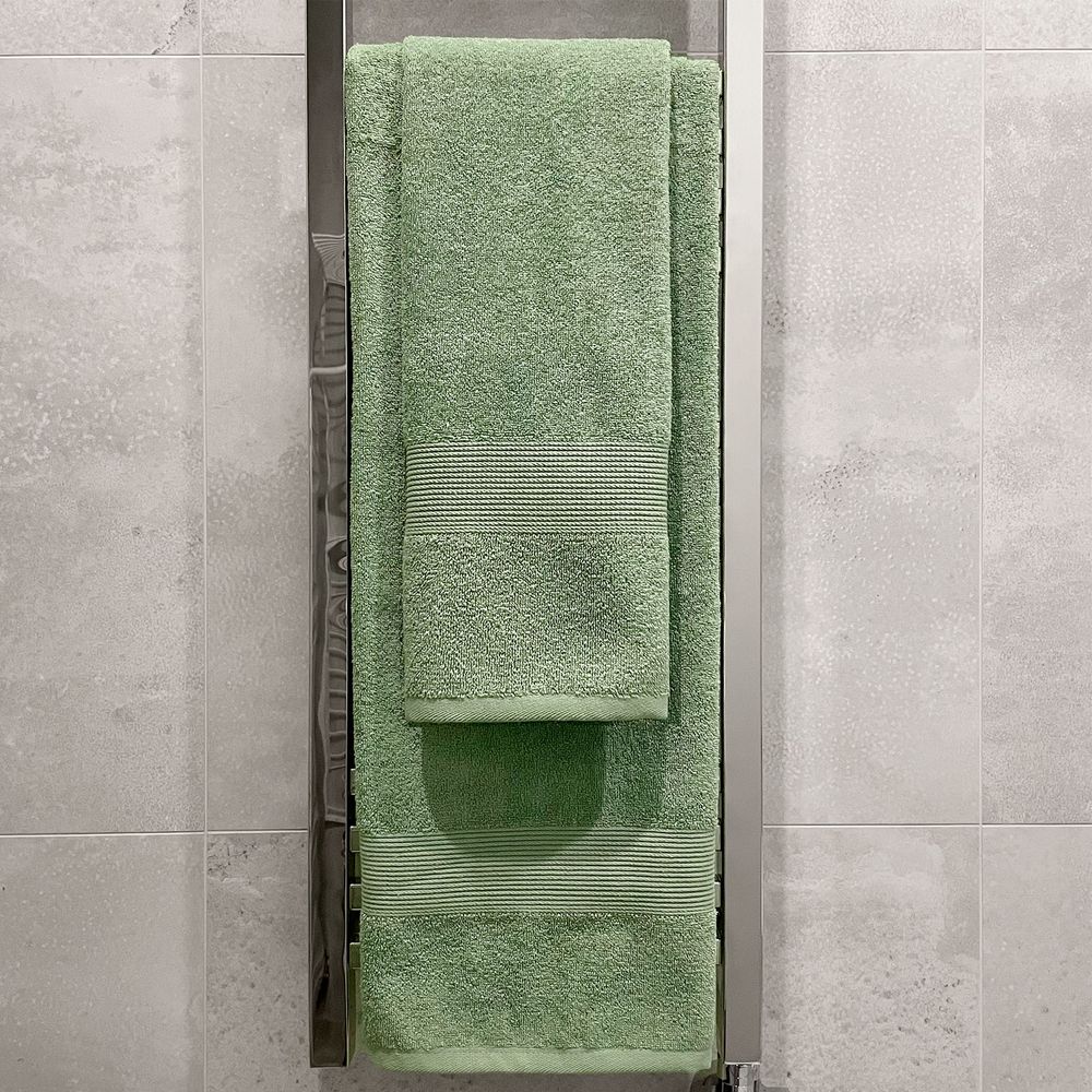 Полотенце махровое «Тиффани», среднее, зеленое, (фисташковый) — изображение 8