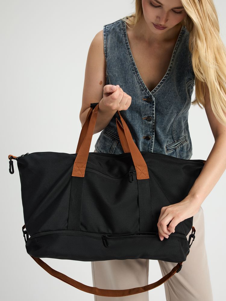 Сумка дорожная Incluso, черная — изображение 17