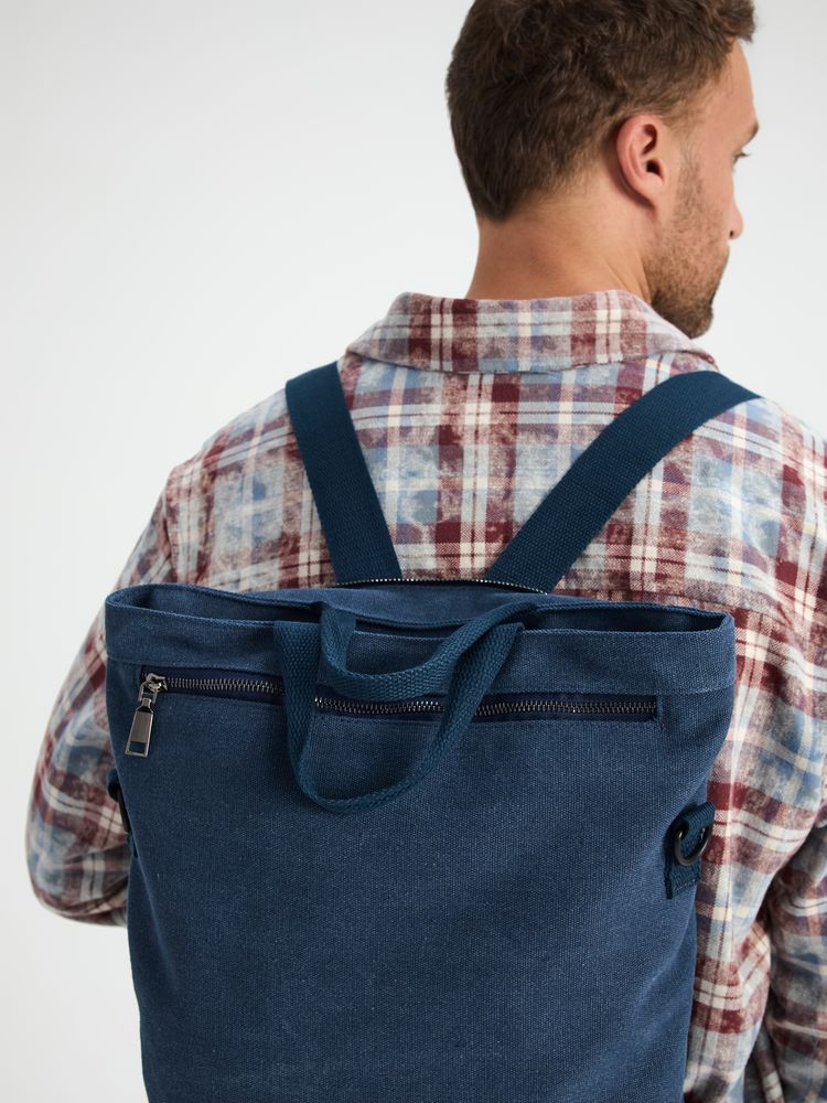 Рюкзак-шопер Casual, синий — изображение 12