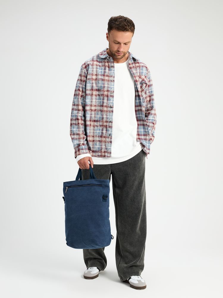 Рюкзак-шопер Casual, синий — изображение 10