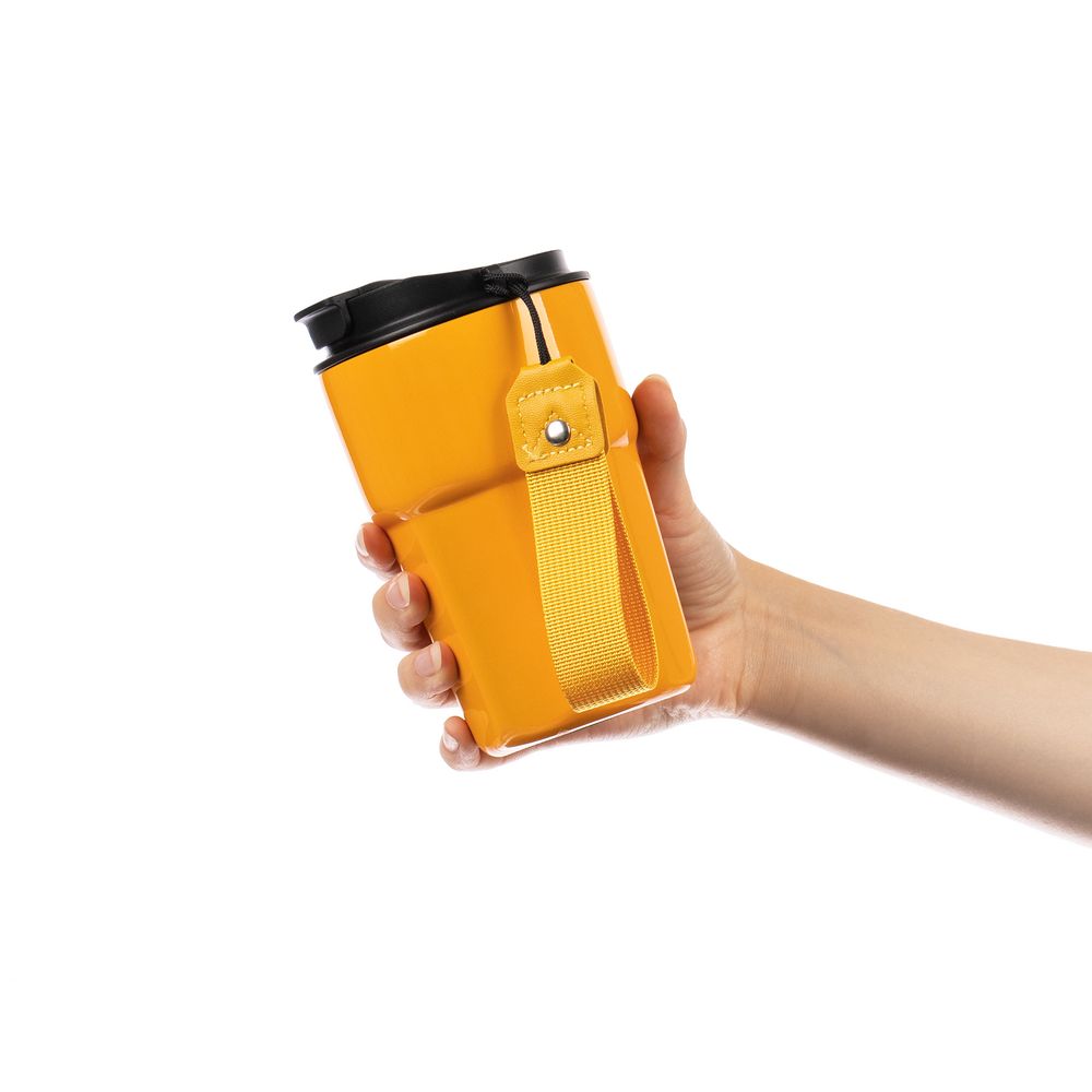 Термостакан Freshbrew, оранжевый — изображение 6