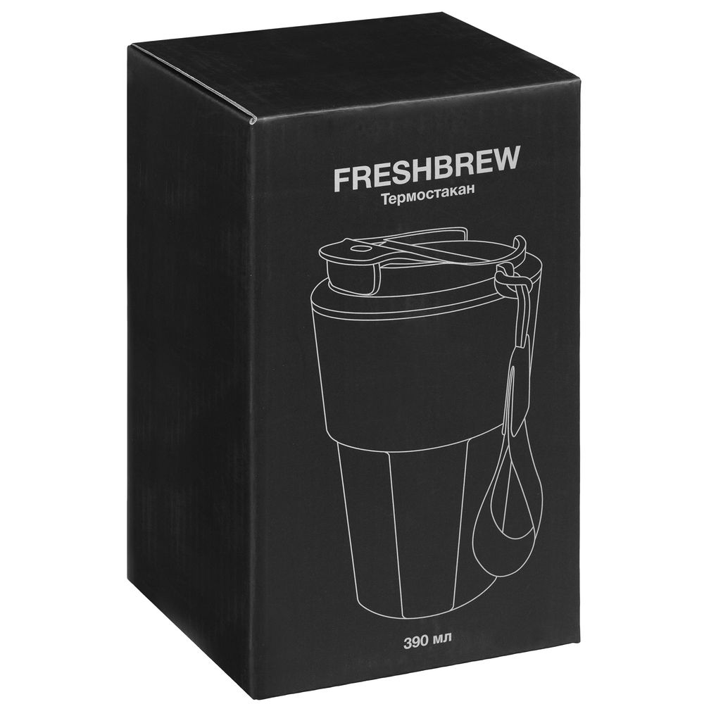Термостакан Freshbrew, черный — изображение 12