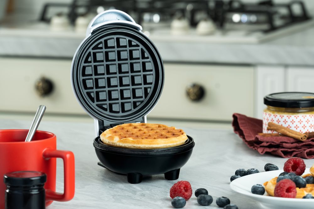Электрическая вафельница GoRound, белая — изображение 8