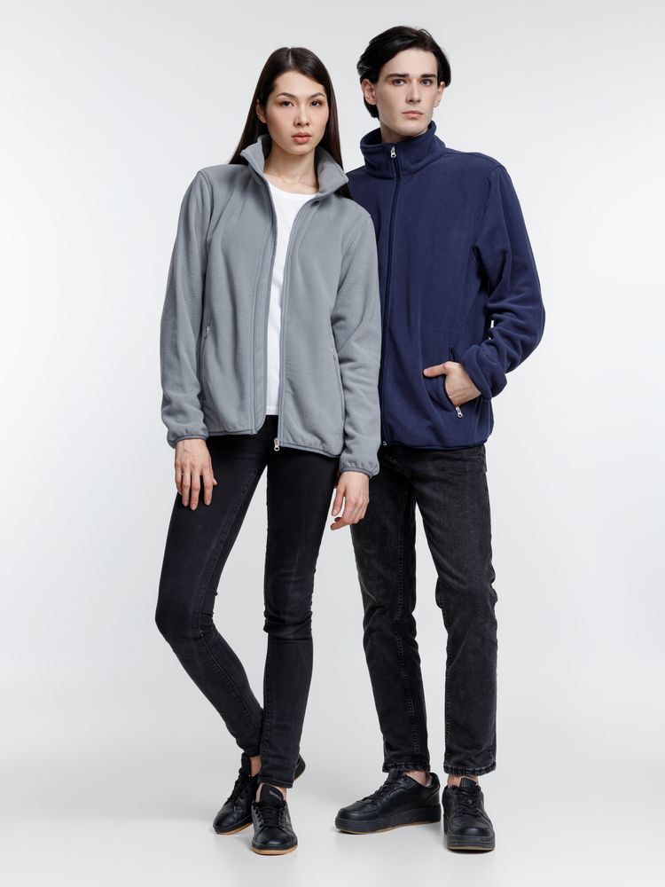 Куртка флисовая унисекс Nesse, серая — изображение 10