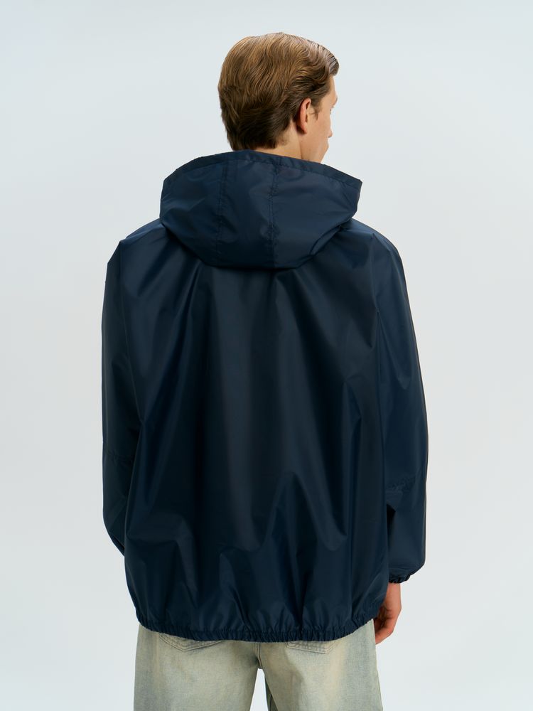 Дождевик-анорак Alatau, укороченный, темно-синий, единый размер — изображение 8