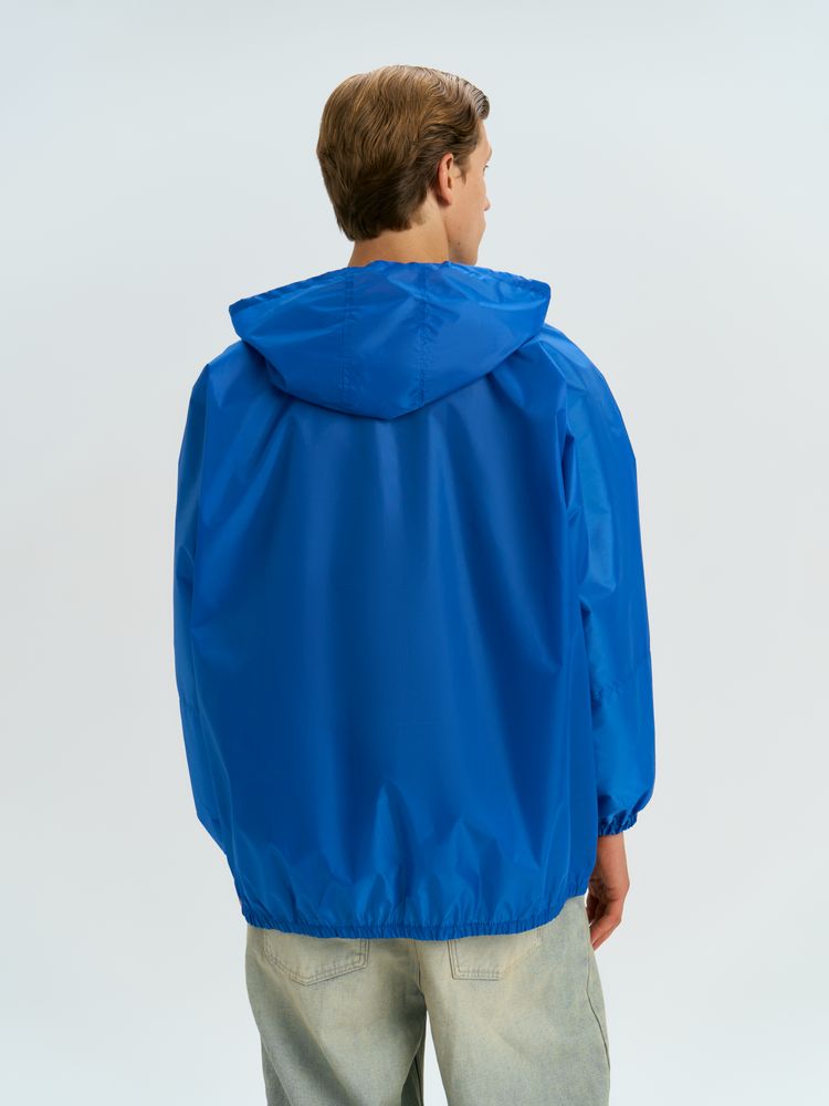 Дождевик-анорак Alatau, укороченный, синий, единый размер — изображение 7