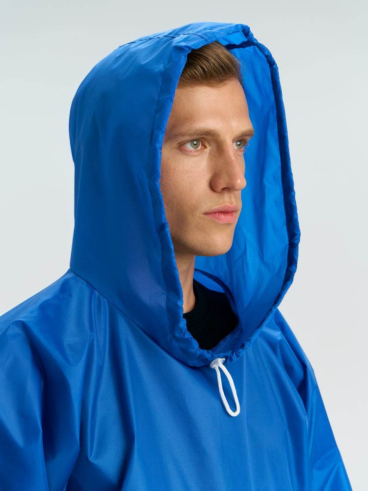 Дождевик-анорак Alatau, укороченный, синий, единый размер — изображение 9