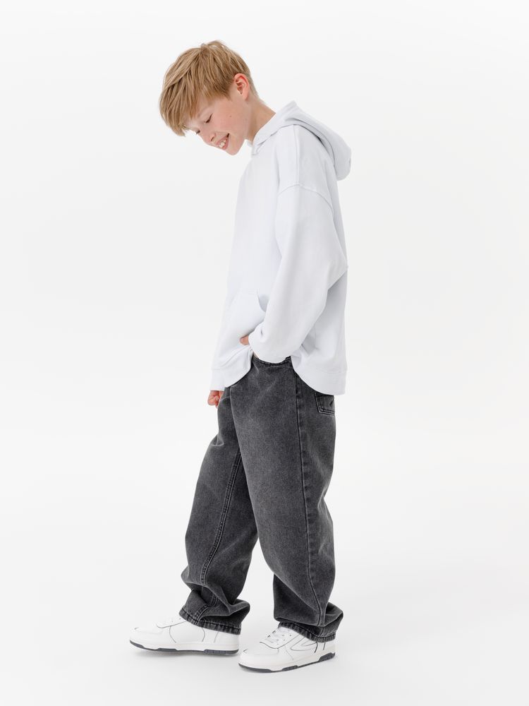 Худи детское оверсайз Houdini, белое — изображение 12