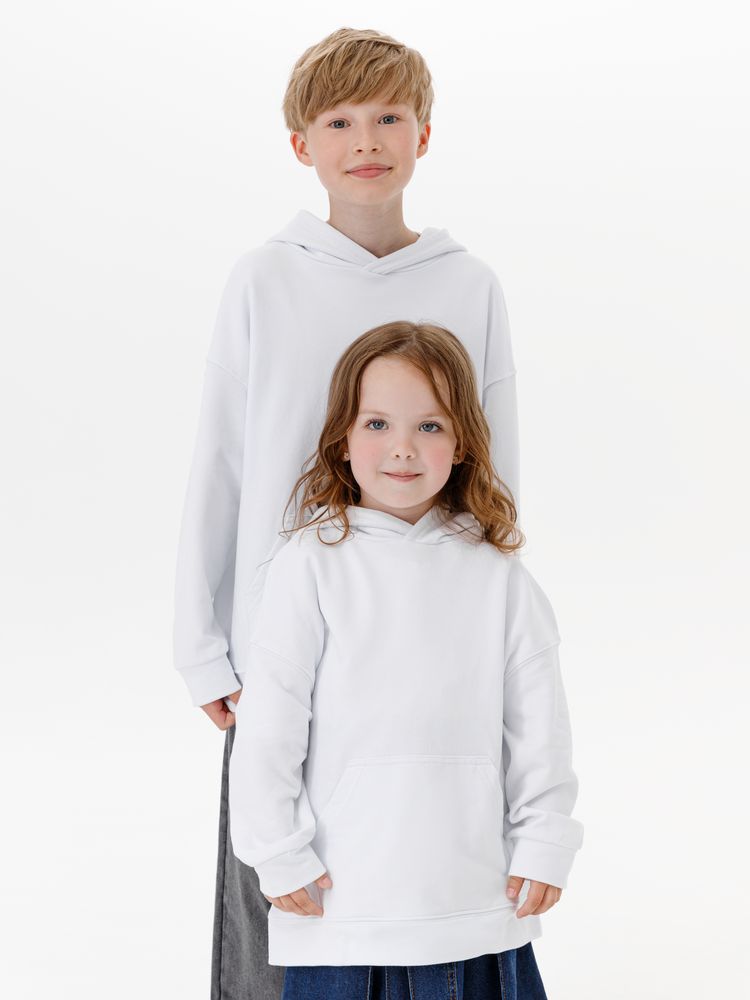 Худи детское оверсайз Houdini, белое — изображение 14
