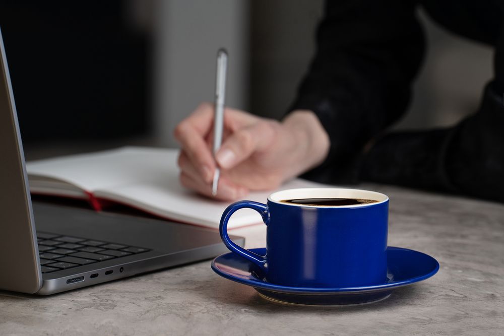 Чайная пара Clio, синяя — изображение 7