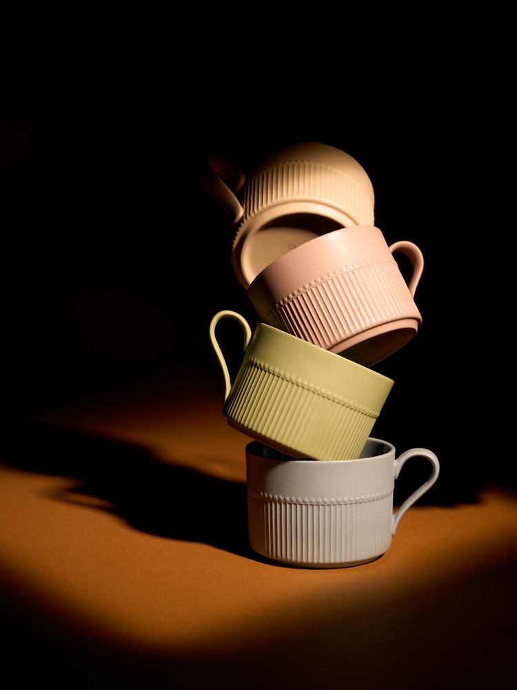 Чайная пара Pastello Moderno, бежевая — изображение 12