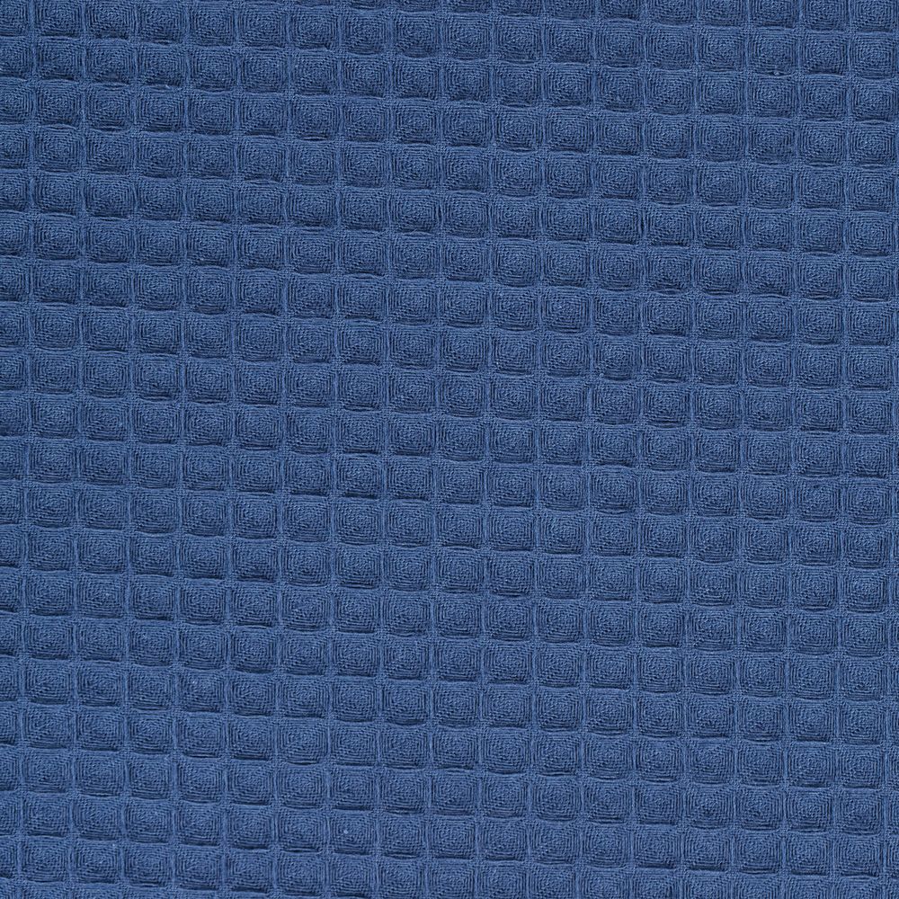 Халат вафельный Kimono, темно-синий — изображение 7