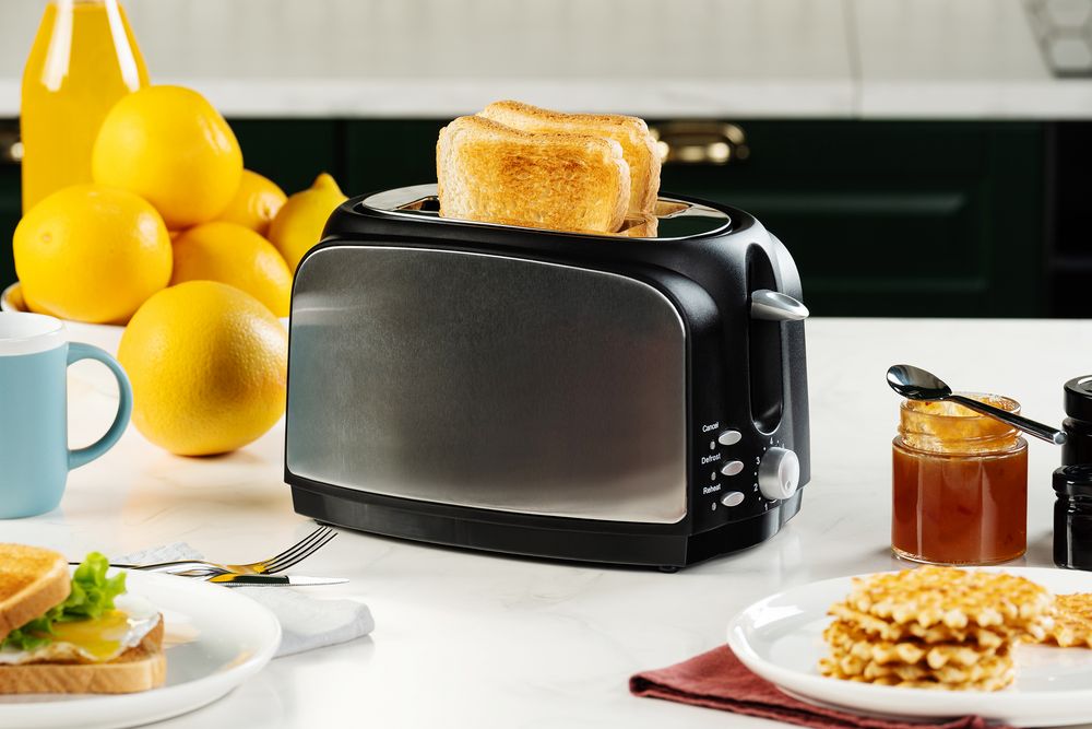 Электрический тостер Postre, серебристо-черный — изображение 9