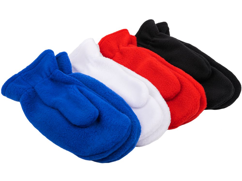 Варежки Fleecy, белые — изображение 6