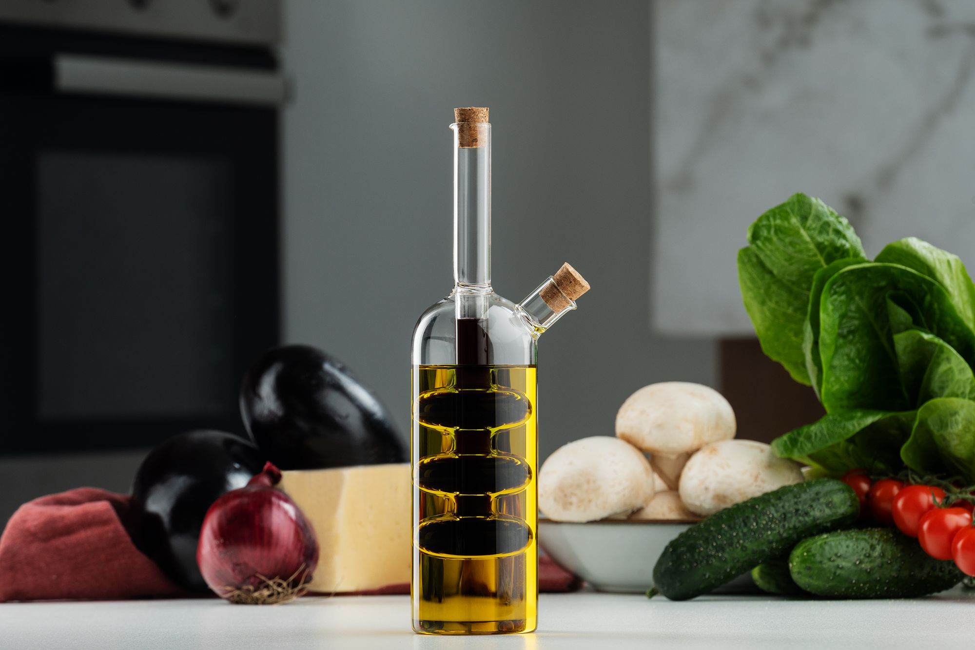 Бутылка для масла и уксуса Bubble Up — изображение 6