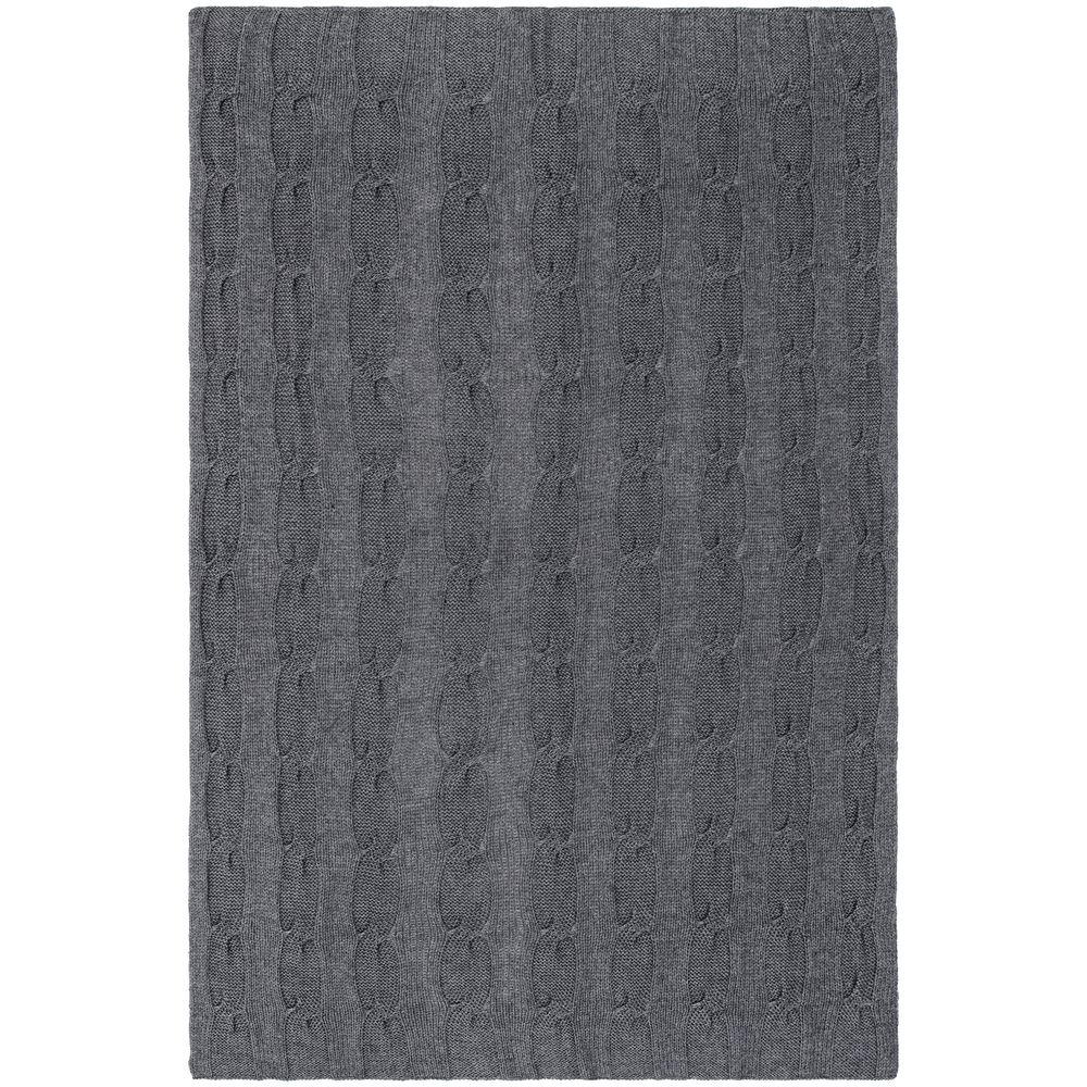 Плед Snefald, серый (маренго меланж) — изображение 6