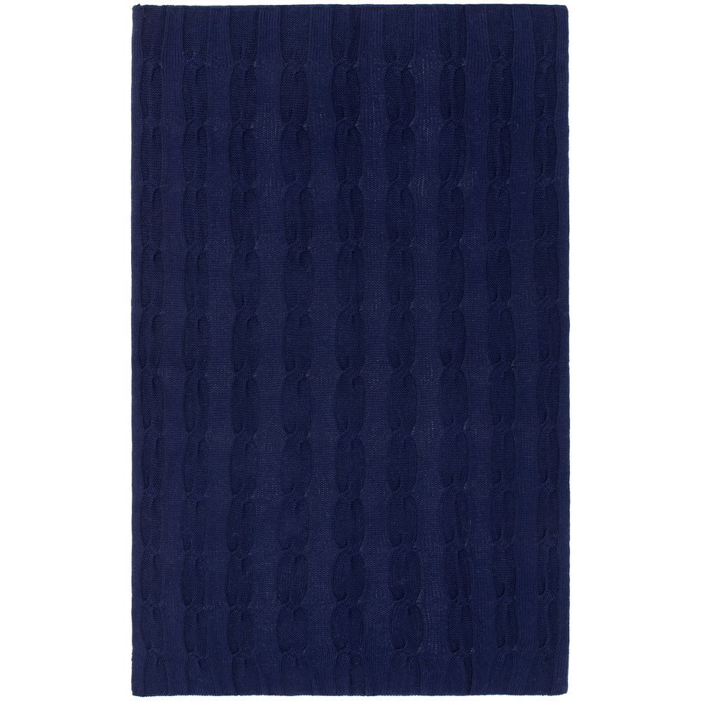 Плед Snefald, темно-синий — изображение 6