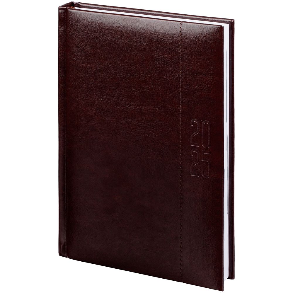 Ежедневник Baza, датированный, коричневый — изображение 6