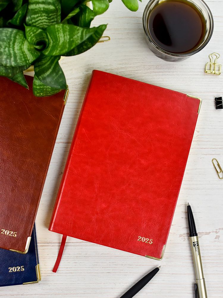 Ежедневник Lugo, датированный, красный — изображение 7