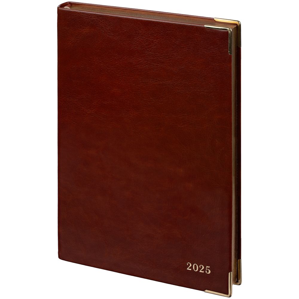 Ежедневник Lugo, датированный, коричневый — изображение 4