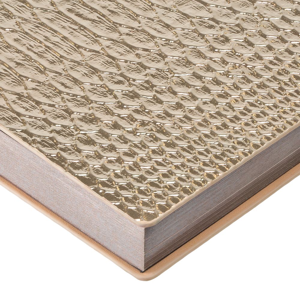 Ежедневник Anaconda, недатированный, золотистый — изображение 6