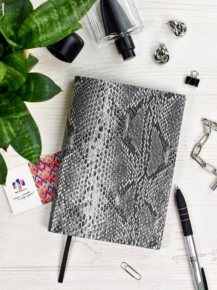 Ежедневник Anaconda, недатированный, серый — изображение 16