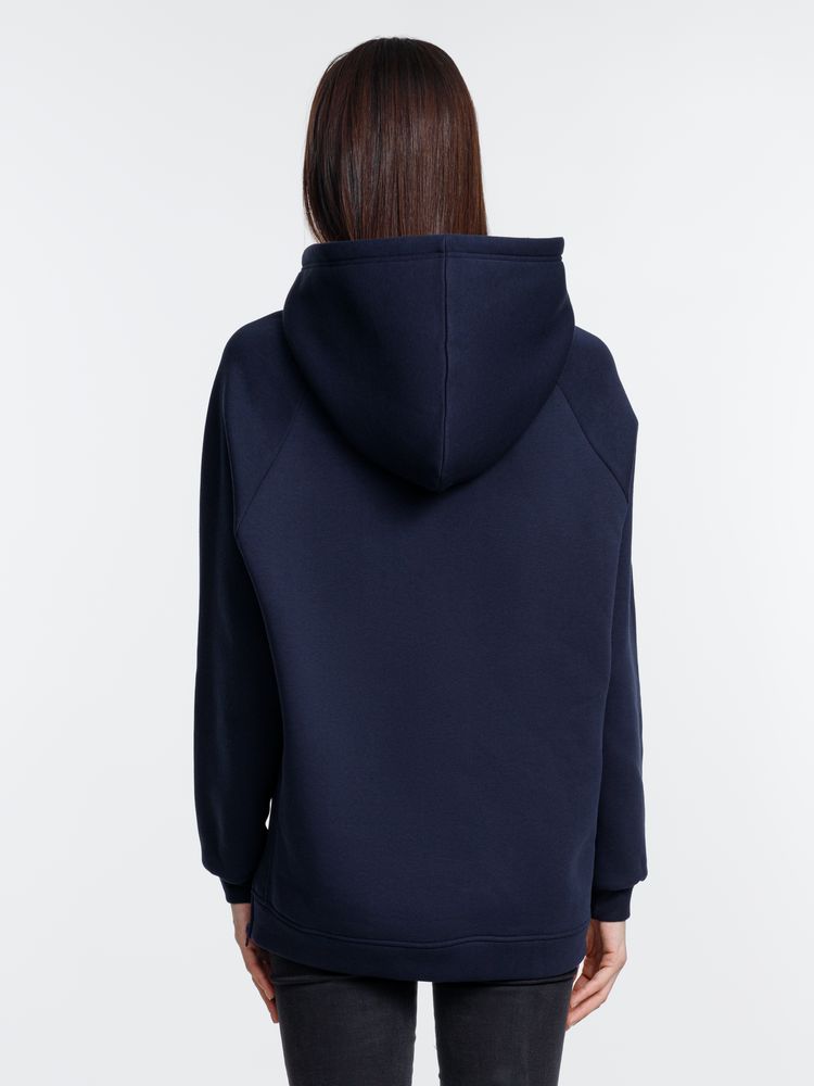 Худи унисекс оверсайз Easy Street, темно-синее — изображение 13