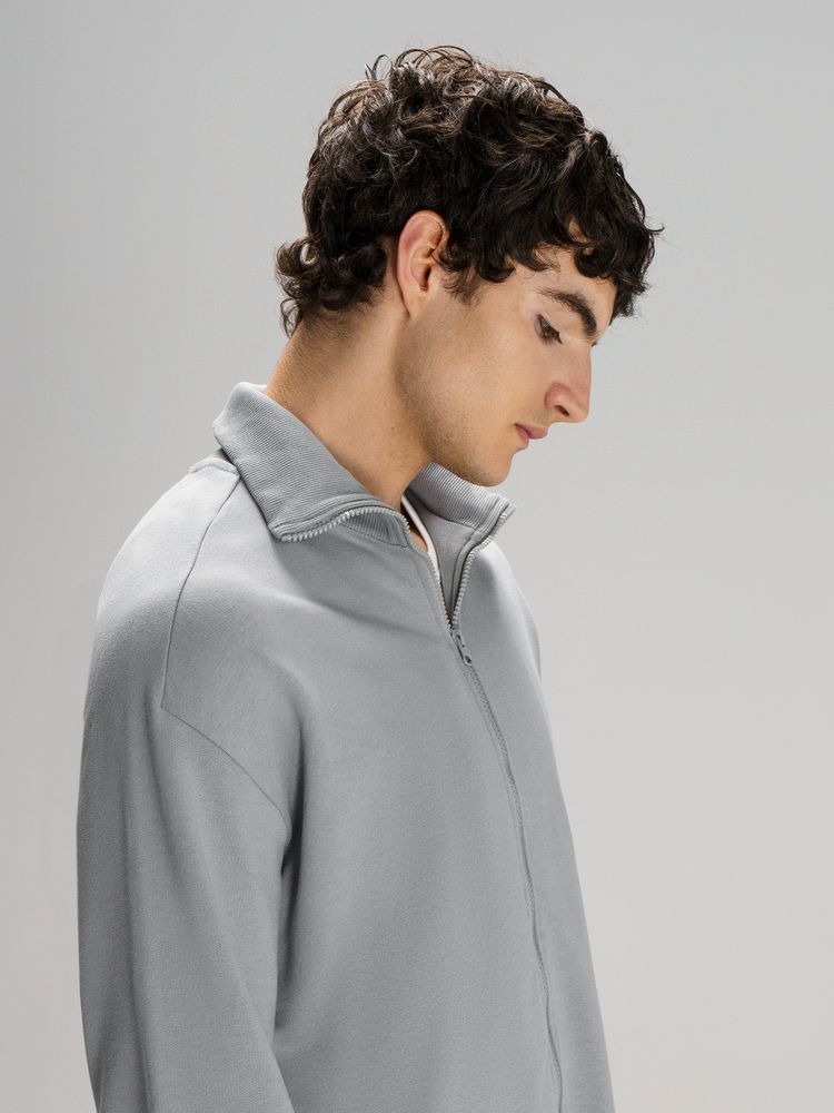 Толстовка унисекс Neofit, светло-серая — изображение 11